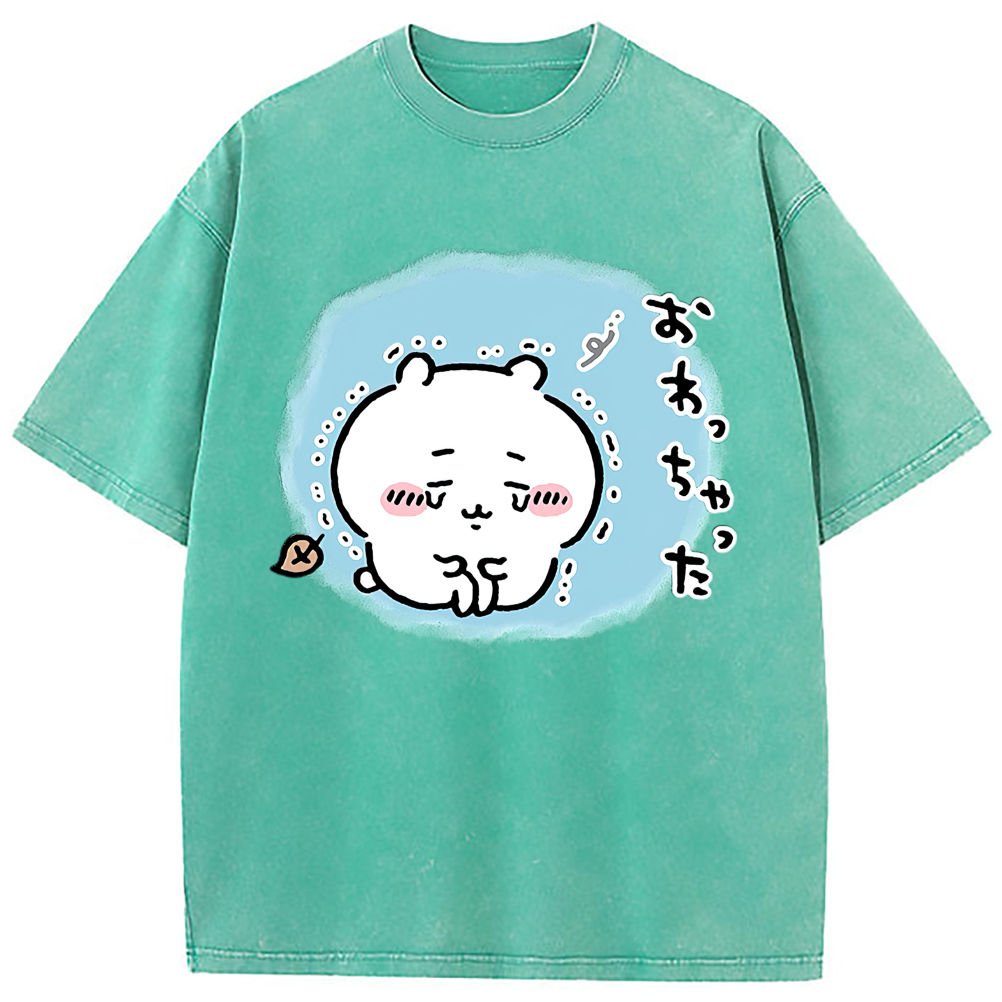 （画像用） ちいかわ ちいかわ Chii-kawa chiikawa 綿100% ヴィンテージ風 半袖Tシャツ（フロントプリント）